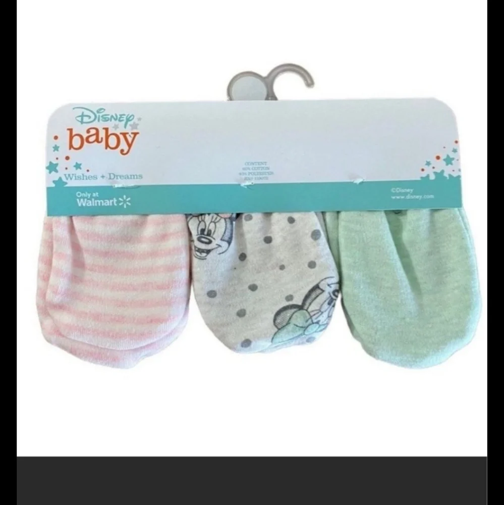 Disney Minnie Mouse Baby Girl's Mittens